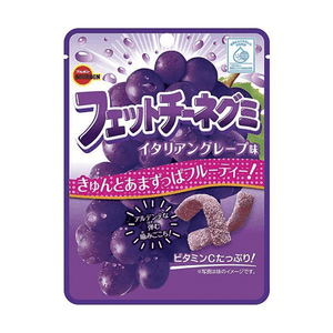 【日本からの直送】バーボン スーパーサワーグレープ味グミ（50g）