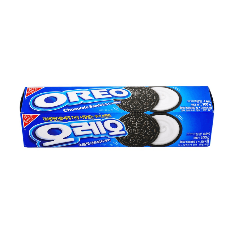 [, 6 Pack]Oreo Cream Sandwitch Cookies, Strawberry 2 Pack+Chocolate 2 Pack+Original 2 Pack, 3.53 oz/Pack 5