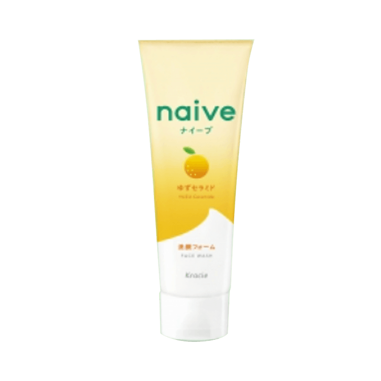 KRACIE Naive Yuzu Ceramide Foaming Cleanser 130g - Yami.com