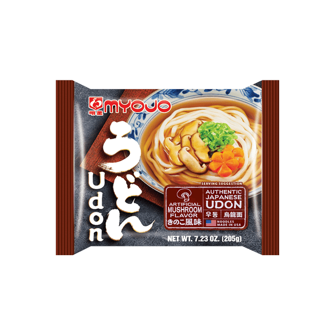 Instant Udon -Mushroom Flavor 205g
