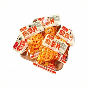  朝門房子 小包裝香辣大刀藕片麻辣即食休閒解饞小零食追劇下飯菜30g*5包