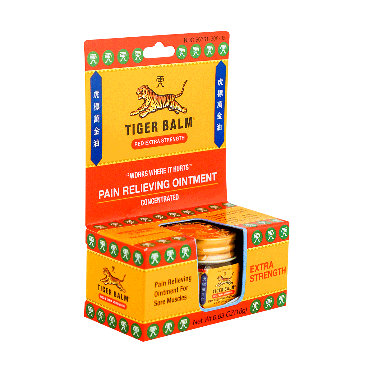 tigerbalm虎标红色超强止痛药膏用于肌肉酸痛18g怎么样