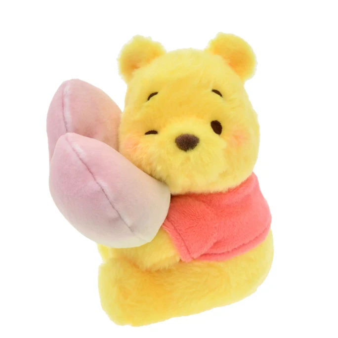 Tokyo Disney Winnie The Pooh Plush Keychain - Gradient Smiley Keychain 13×9.5×7.5cm