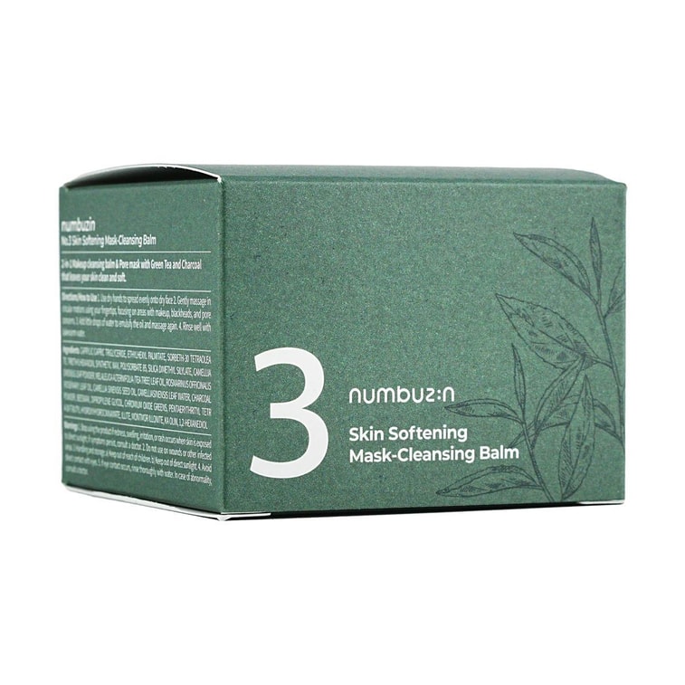 No.3 Pore & Makeup Cleansing Balm with Green Tea and Charcoal, 2.99 oz 4