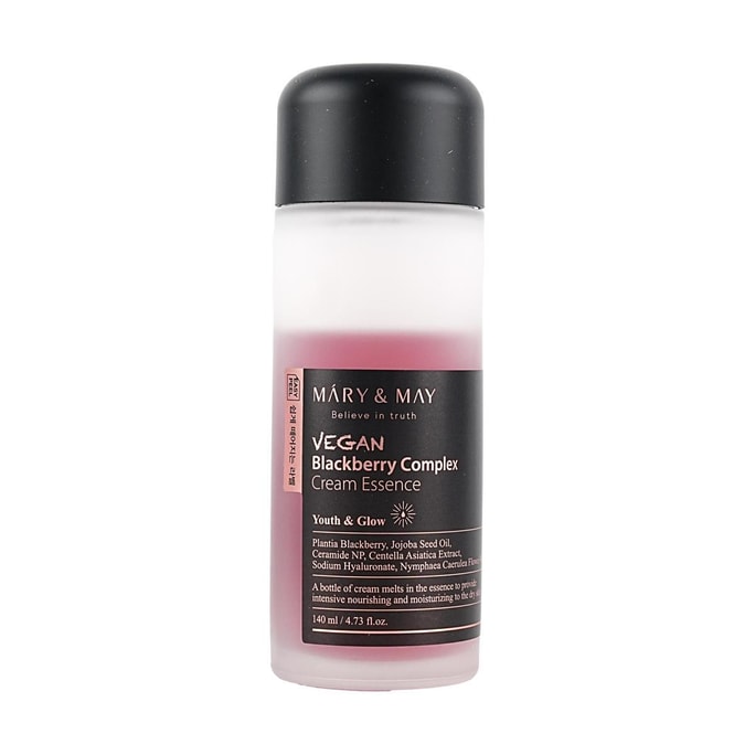 Blackberry Complex Cream Essence, Vegan, 4.73 fl.oz.