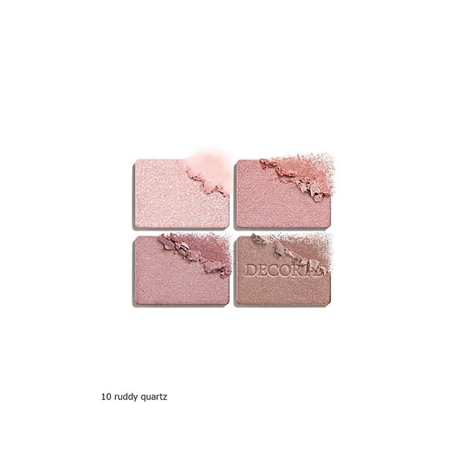 【日本直邮】 日本 COSME DECORTE黛珂 黛珂 眼影盘 持久显色水润光泽 10号红宝石轻羽 5g