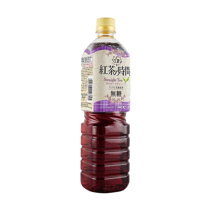 日本UCC悠诗诗 红茶时间 无糖红茶 930ml