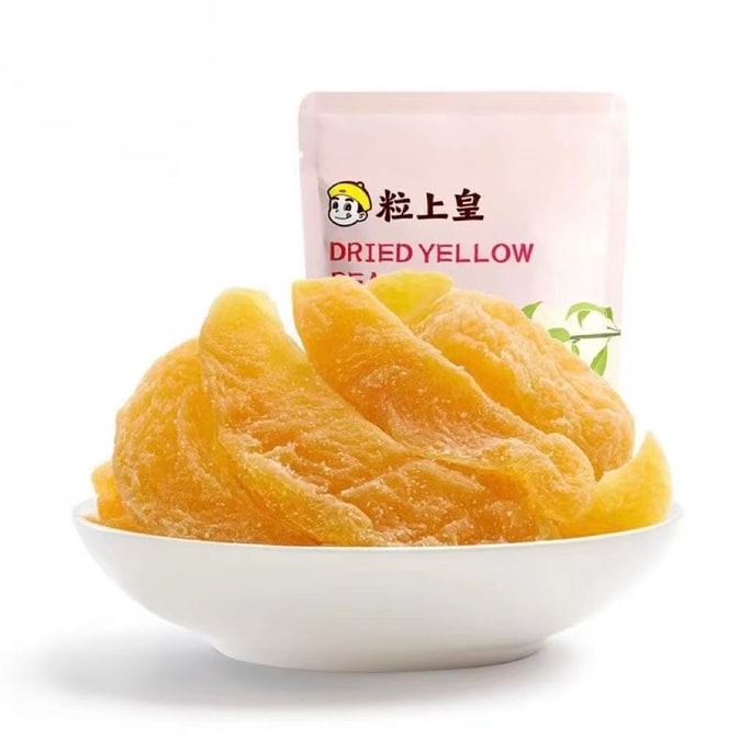 【中国直邮】 粒上皇 黄桃干 324g 水果干 蜜饯 果脯 零食