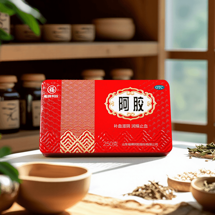 福牌阿胶块补血滋阴润燥止血增强免疫力补气血养血250g - 亚米