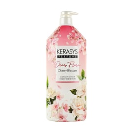 韓國KERASYS Dearflora 櫻花護髮素 柔順保濕持久櫻花香氛護髮素 1.5L 超值大容量