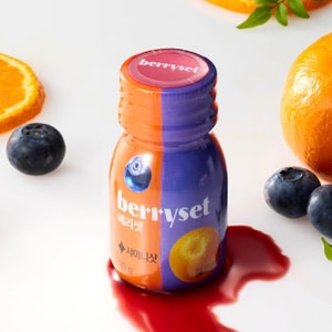 베리셋 샤이니 샷, 엘더베리&탠저린 맛, 1.1oz【클린 포뮬러】【광채 & 탄력】【올리브 영 최고 등급】