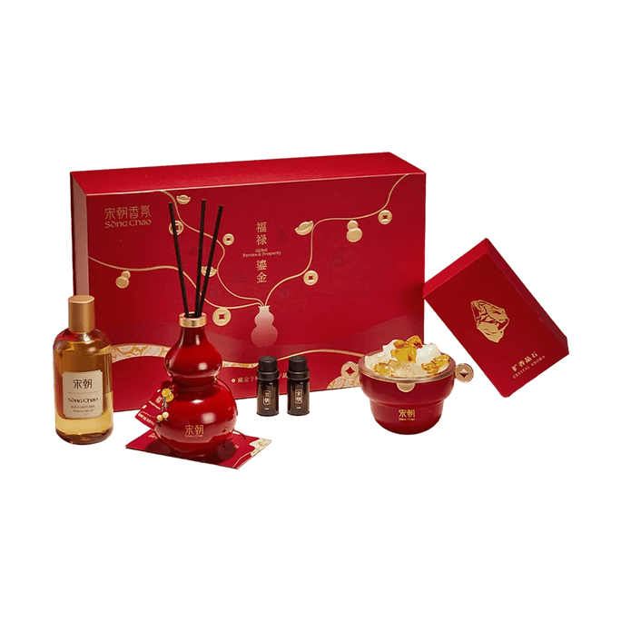 God of Wealth Hat Aroma Diffuser Stone Gift Box Fortune Gilded for Horse Year Housewarming