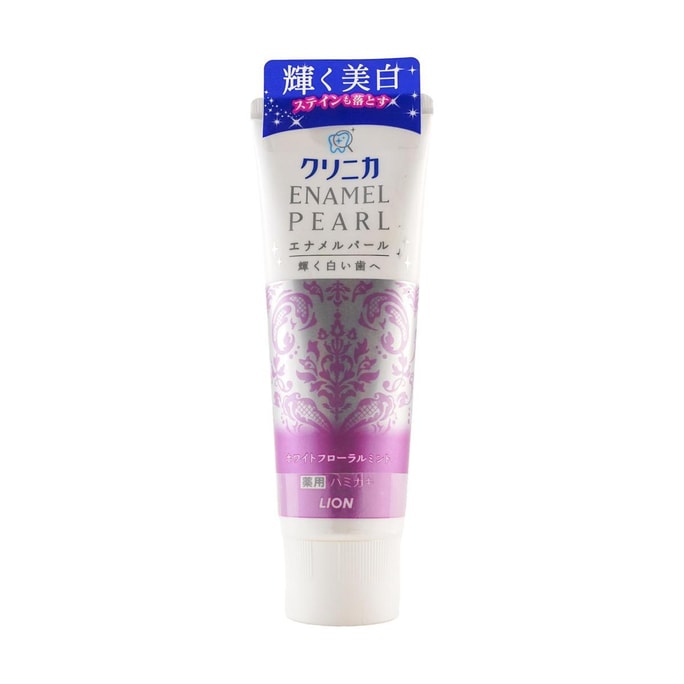 Enamel Pearl White Floral Mint Toothpaste 143g