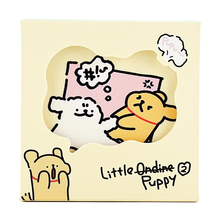 LITTLE ONDINE小奧汀 雙效亮澤立體高光盤 膏粉雙拼高光 #01 發光奶杏 柔軟奶橘 自然清透 全膚色【線條小狗聯名款】 9