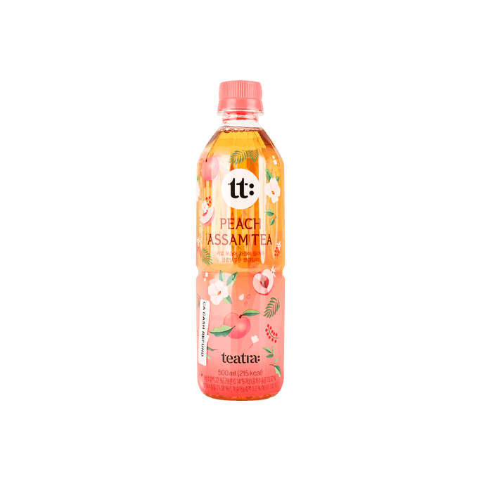 TEATRA Peach Assam Tea, 16.9fl oz
