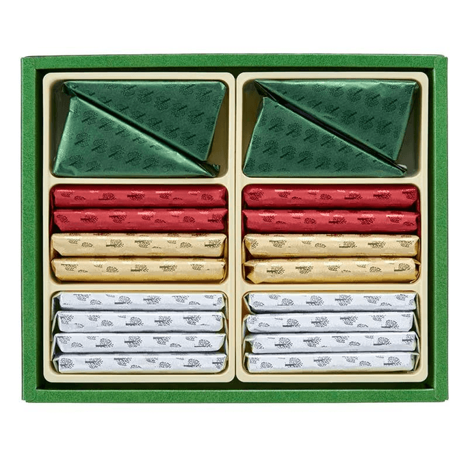 【日本直邮】 日本 本高砂屋 烧果子蛋卷饼干组合 56个