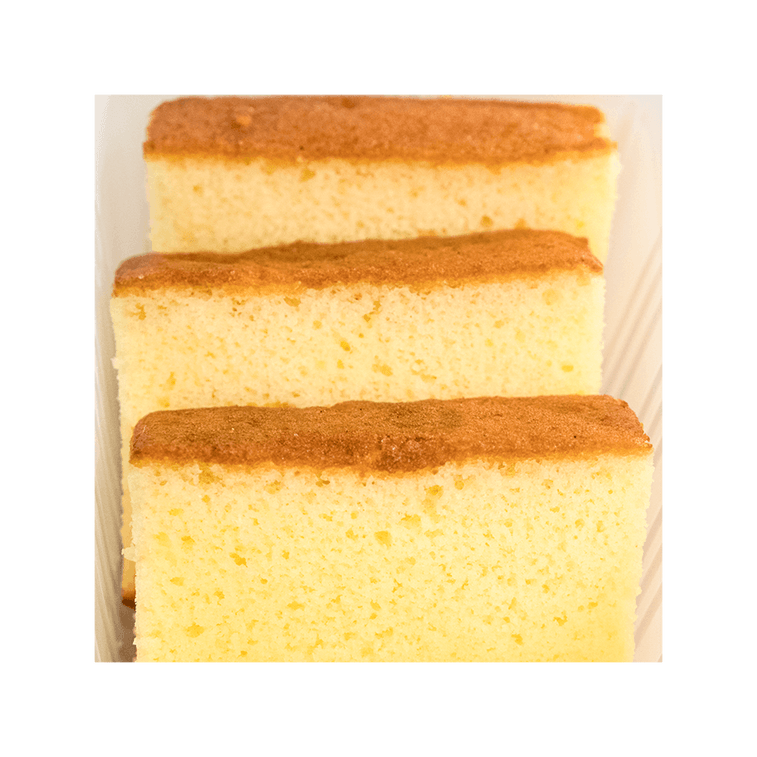カステラ 和風焼きスポンジチーズケーキ 7個入り、1個あたり9.88オンス 4