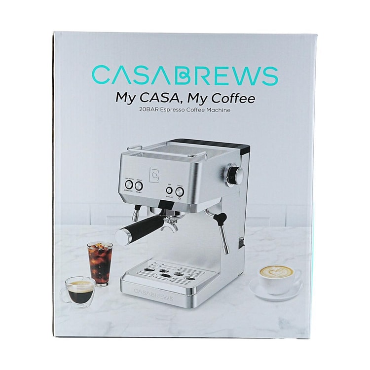 CASABREWS 20バール セミオートエスプレッソマシン（スポットライト