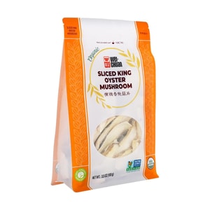 Organic Sliced King Oyster Mushroom, 3.5oz 【For Hot Pot and Dishes】