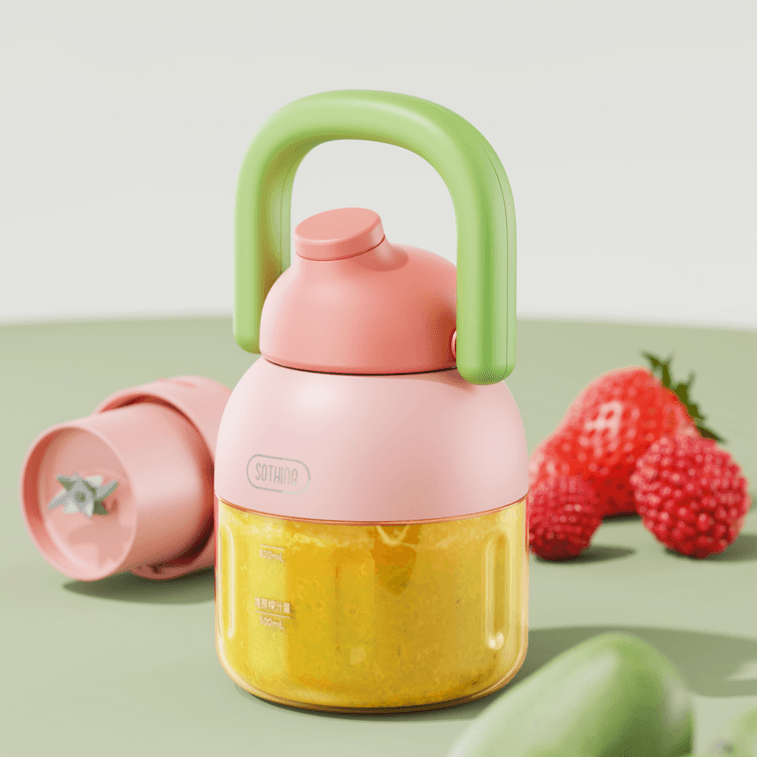 Juice Extractor Small Portable Home Multifunctional Energizer 500ml 3