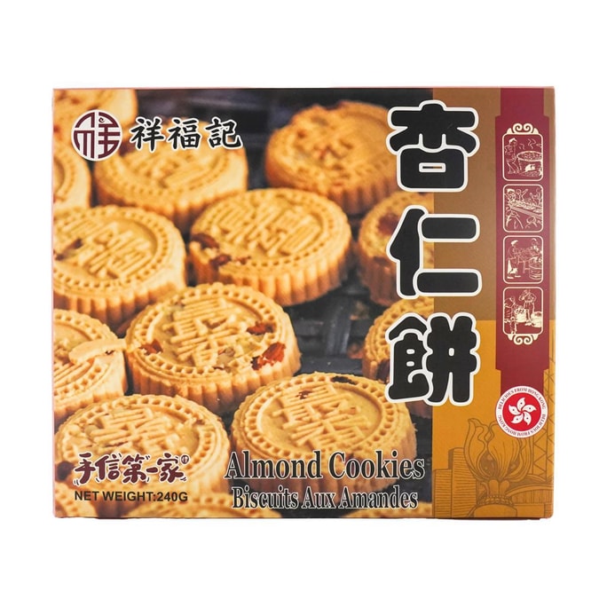 祥福记 杏仁饼 240g