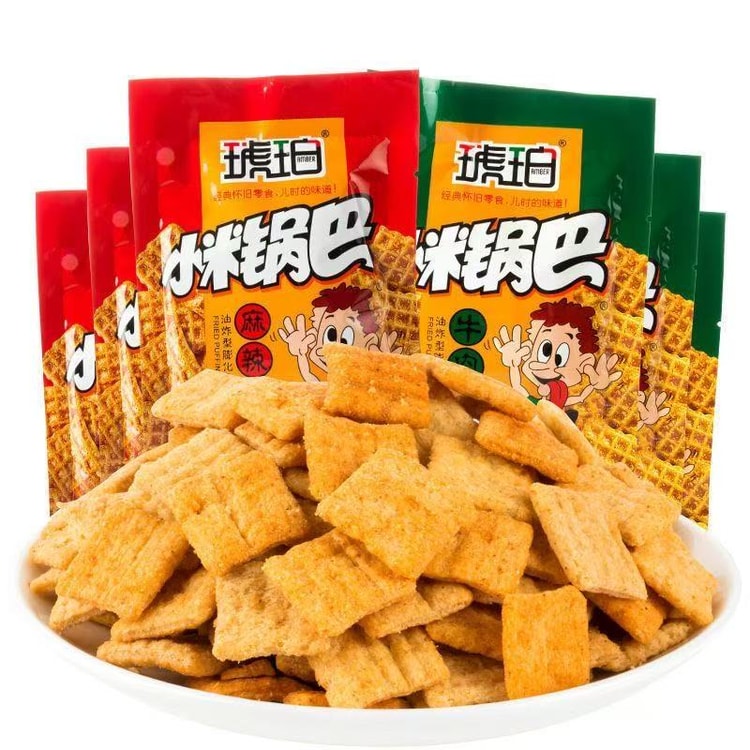 Millet Crisp Small Packets – Nostalgic Childhood Snack for Post 