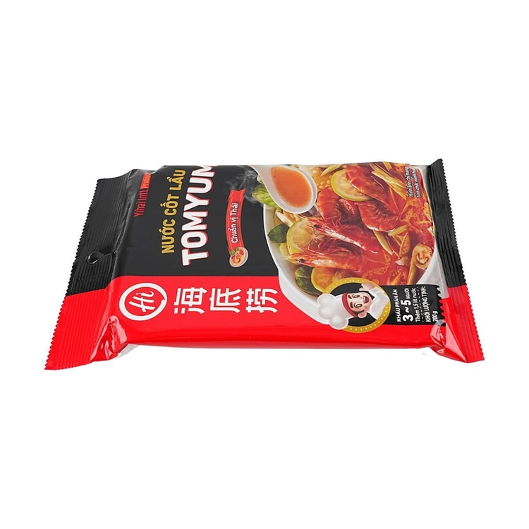 Haidilao Tom Yum Hot Pot Soup Base , 7.1 oz - Yami.com