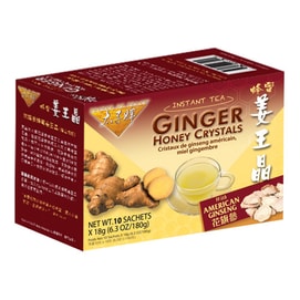 Instant American Ginseng Honey Crystal (10 Sachets)