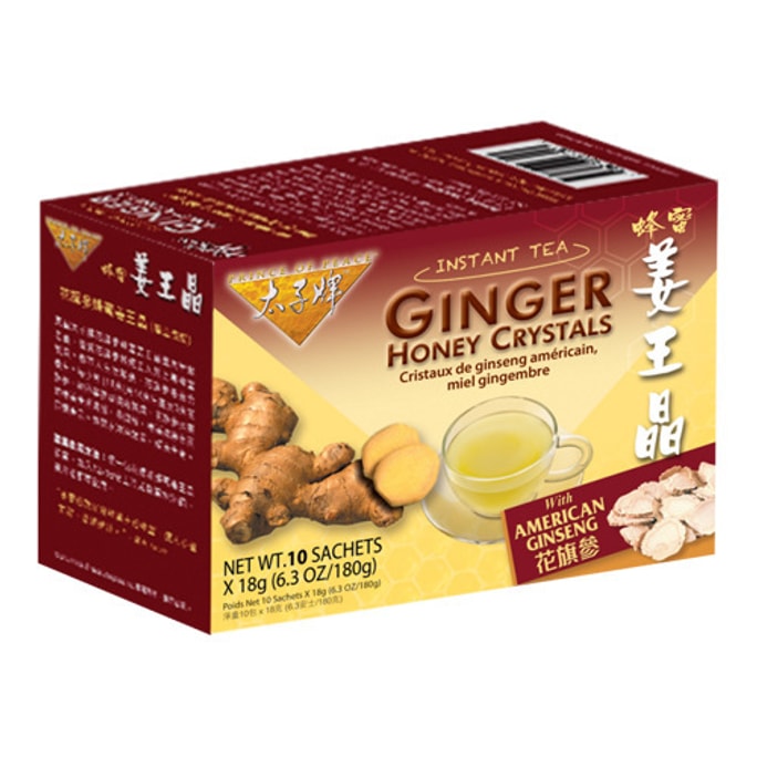 Instant American Ginseng Honey Crystal (10 Sachets)