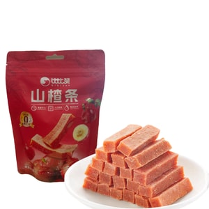 Dried hawthorn strips, candied, durable for dormitory, snack, casual food, appetite stimulant, loose, 200g/bag