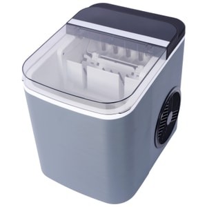 Countertop Ice Maker 8.6*11.6*11in 【Fast Cooling·26lbs Day·Self-Clean】 Portable Machine 1.2L Tank With Basket Scoop 【Home Party·Bar·Camping】 Bullet Ice Under 50 Calories High-Quality Ice Maker