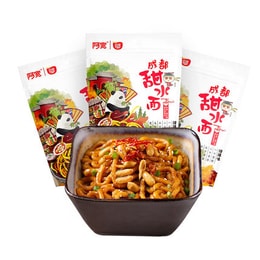 BJ-A-Kuan Instant Noodle Sweet Spicy 270g *3Pcs