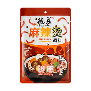 【重庆风味】德庄 麻辣烫调料 52°辣 220g