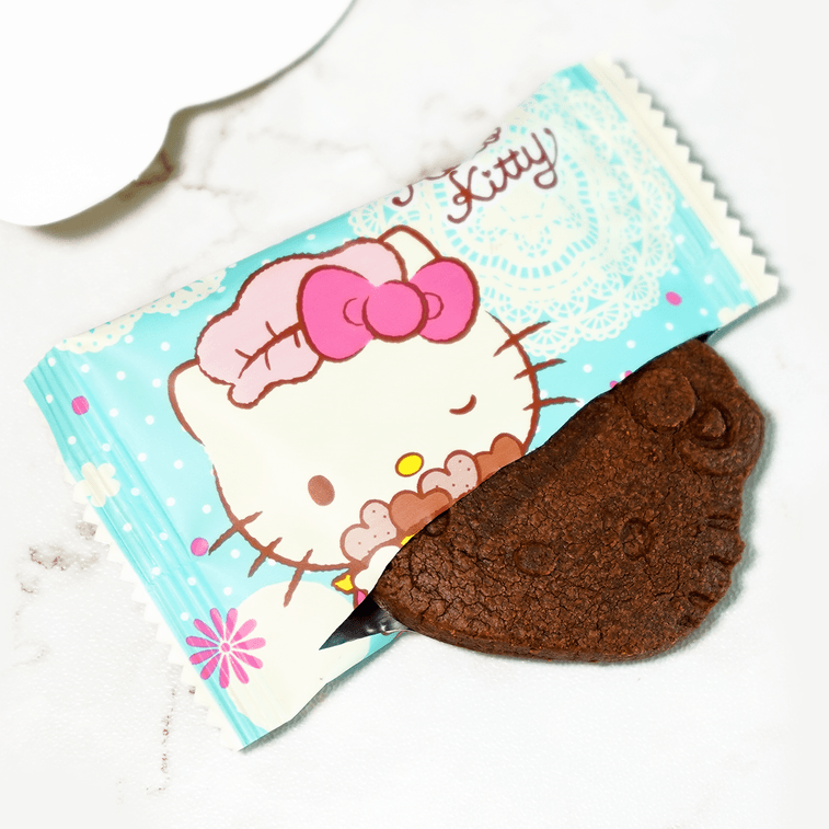 【動漫好物】HELLO KITTY 造型巧克力小曲奇 39g 5
