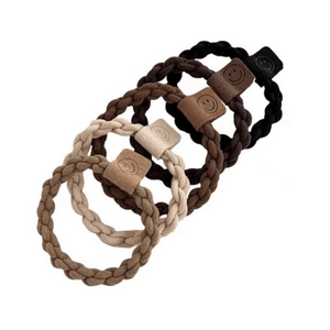 First Choice: Korean High-end Style Smiling Hair Bun Hair Elastic Band With High Elasticity And Durability, 10 Pieces.