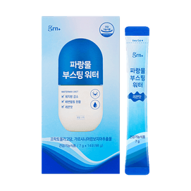 韩国GRN 小蓝水好喝的减脂饮 排便轻体 柠檬味 7g*14袋 14日量 碳水化合物CUT