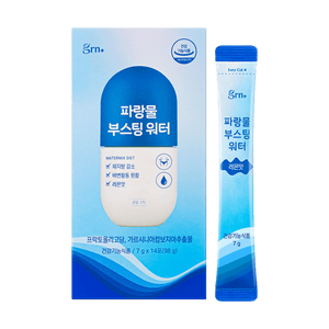 韩国GRN 小蓝水好喝的减脂饮 排便轻体 柠檬味 7g*14袋 14日量 碳水化合物CUT