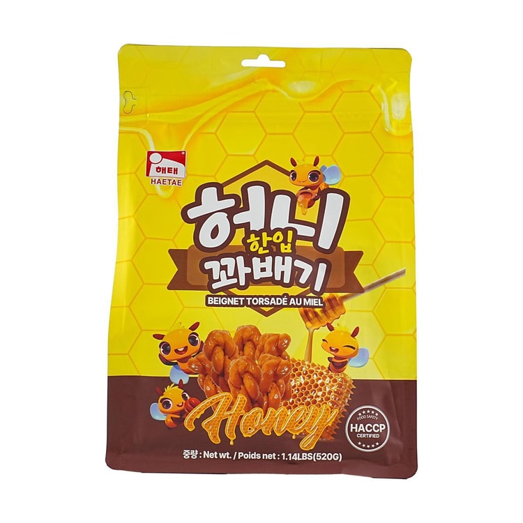 HAITAI Honey Twisted Donut,18.34 oz - Yami.com