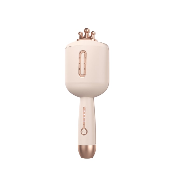 Queen French Big Wave Omelet Curling Iron Cream White 1 Piece