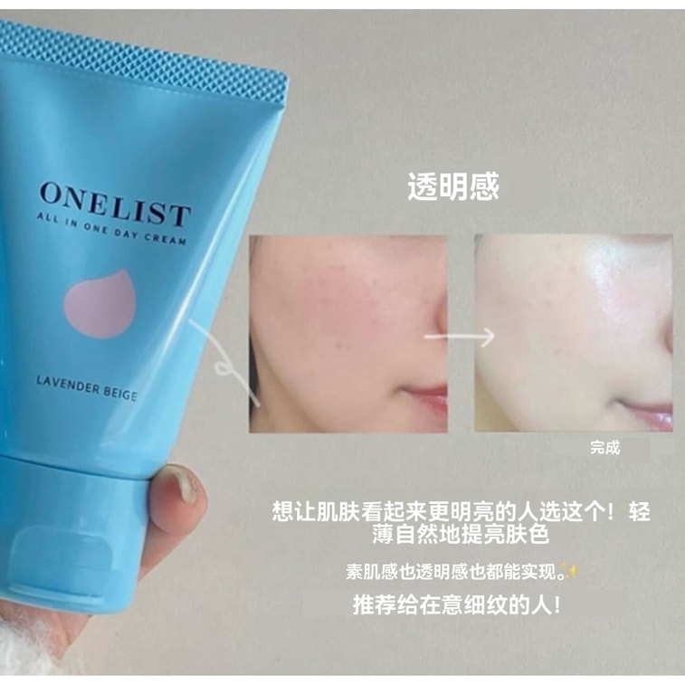 Onelist Add In ONELIST All-in-One Day Cream SPF30・PA+++ 45g 3