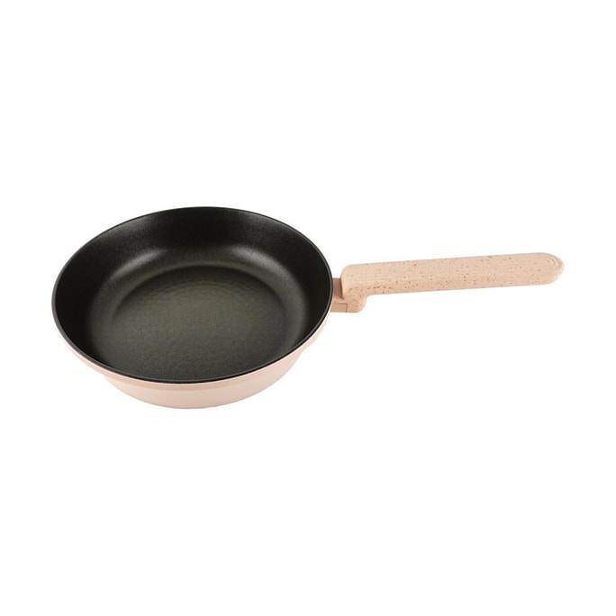 DR.HOWS CRAB Non-stick Pan, 24cm,9.5 inch, Peach Color