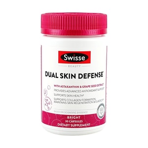 뷰티 듀얼 스킨 디펜스, 30캡슐 - 모발, 피부, 손톱 건강 지원