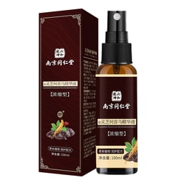 E Ganoderma Lucidum First Black Essence Nourishes Hair Roots Brighten And Refreshing And Protects Hair 100Ml/ Bottle