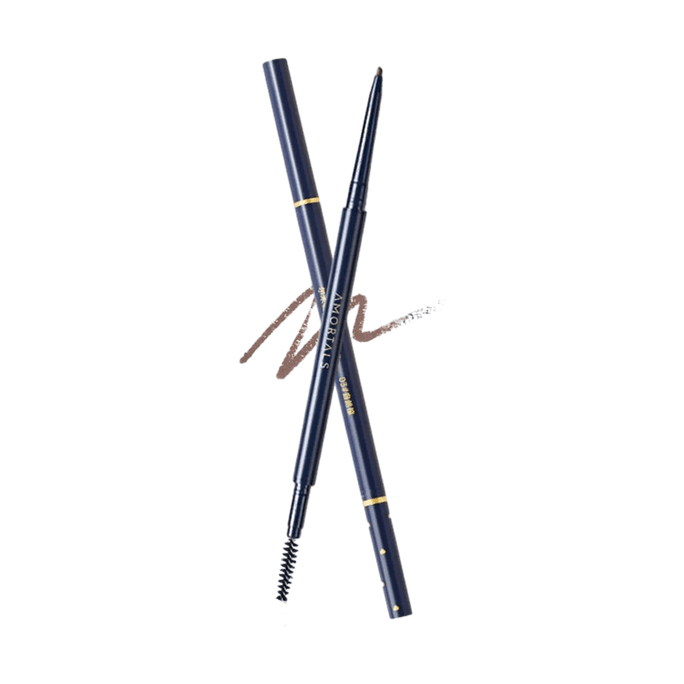 Meteor Ultra-Fine Eyebrow Pencil, #03 Natural Brown - For Undyed Dark Brown Hair
