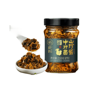Boletus Mushroom Mountain Treasure Sauce Mixed With Rice And Noodles, 210g * 1 Can