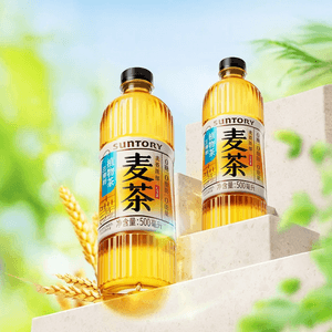 大陆版SUNRORY三得利 麦茶 500ml【0糖0脂】【清爽麦香植物茶】