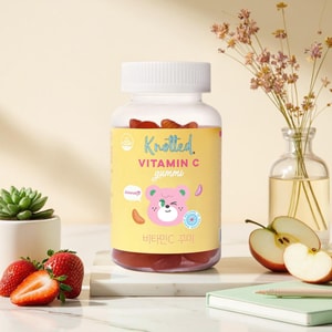 Vitamin C Plant-Based Gummies, Zinc, 5.3 oz #Strawberry&Apple Flavor, 0 Fat 0 Sodium
