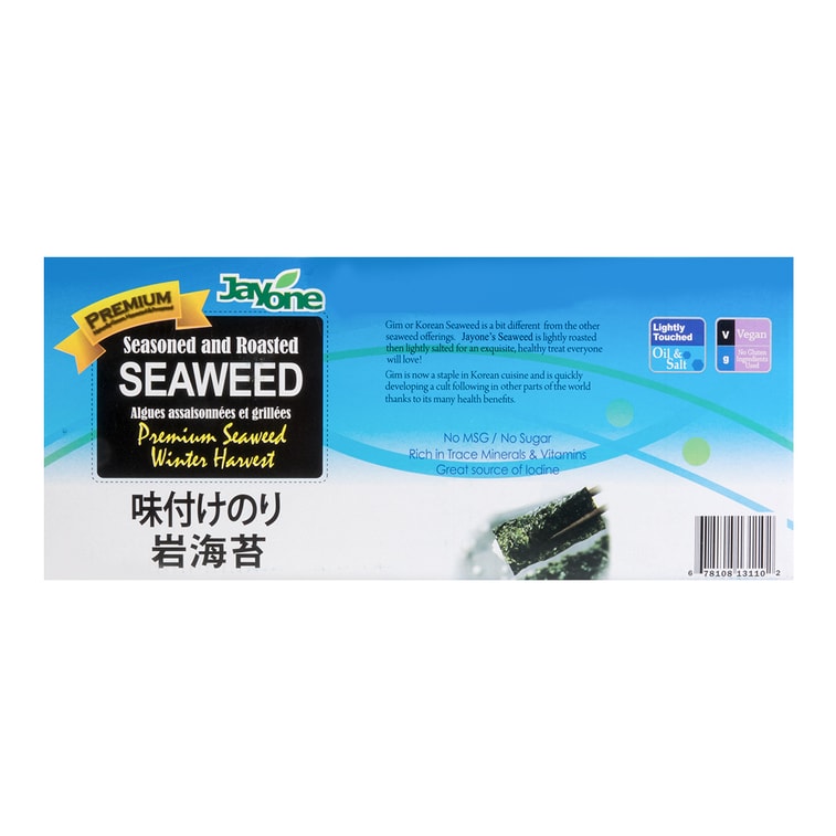 자연나라 도시락 김, 구운 김 24팩/박스 17