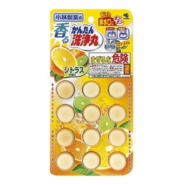 Multi Purpose Easy Cleaning Scented Cleaner Orange 12 Tablets