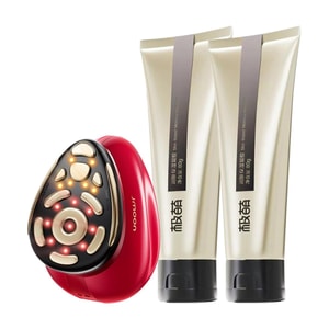 JMOON極萌 大熨斗射頻家用美容儀 臉部提拉緊緻V臉紋 附贈2支80g凝膠【海外版真射頻 滿血功能】